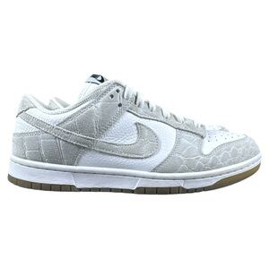Nike Dunk Low Made By You Custom Sneakers Elephant Reptile Print Men’s 8 FJ2253